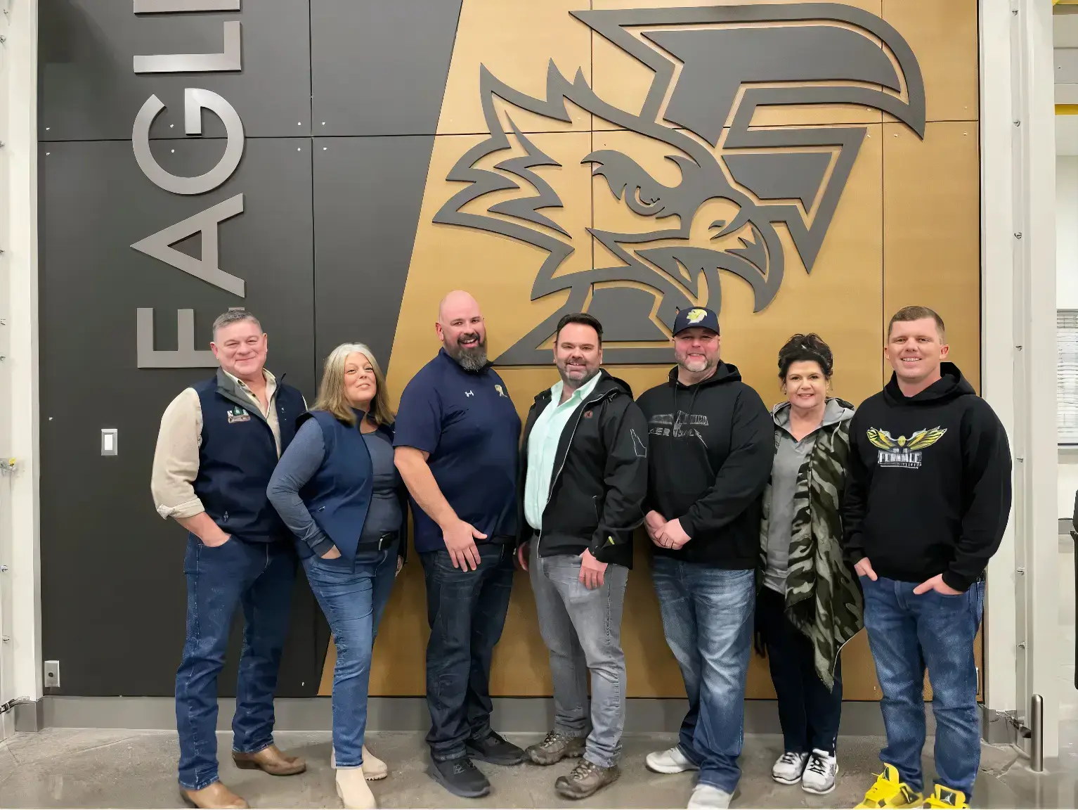 FHS Boosters Board Members in a Group Photo